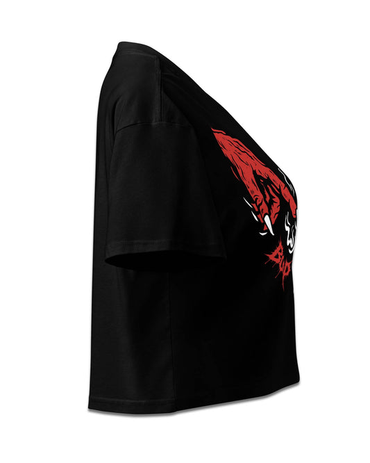 Demonic Boop Crop Top
