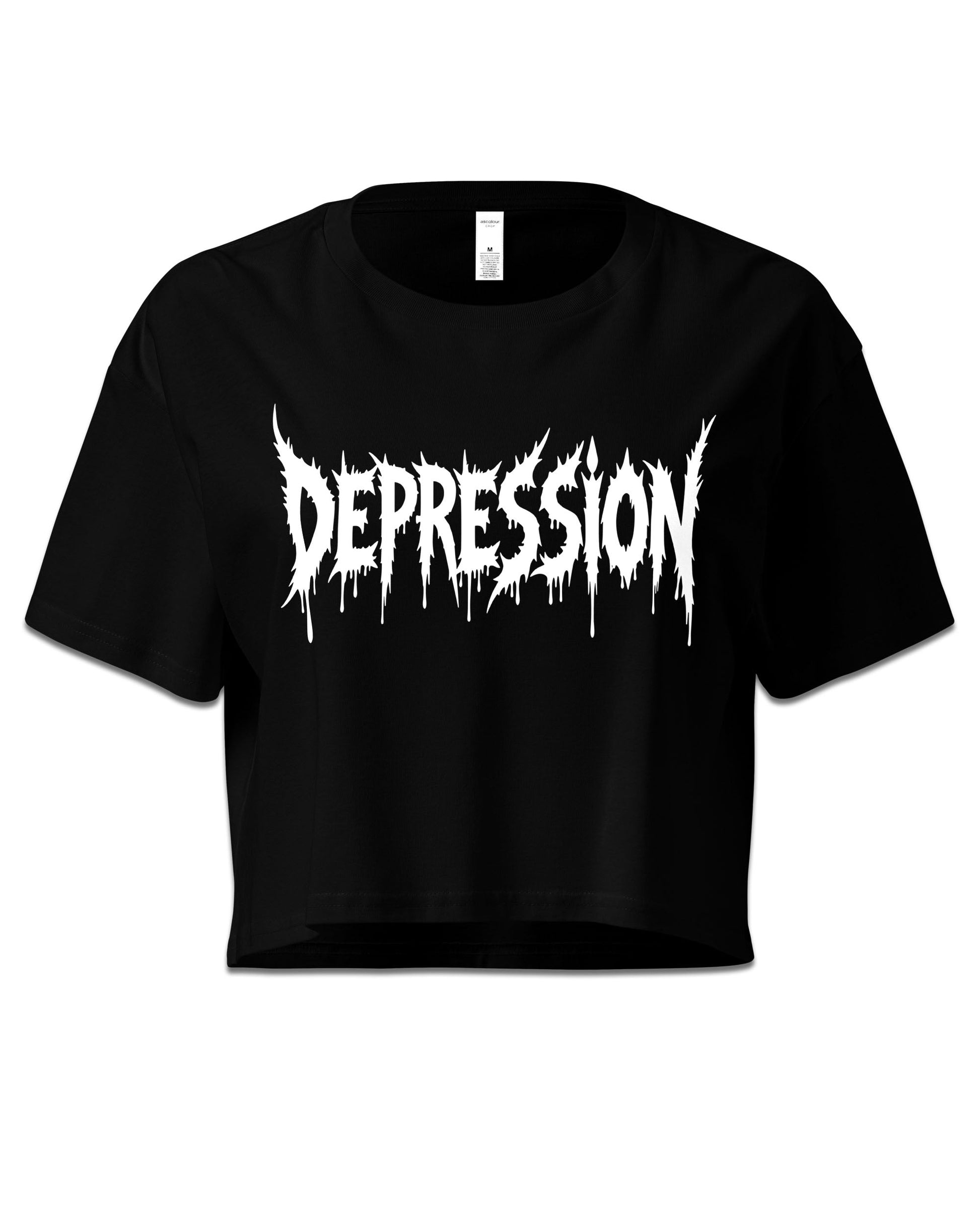DEPRESSION Crop Top