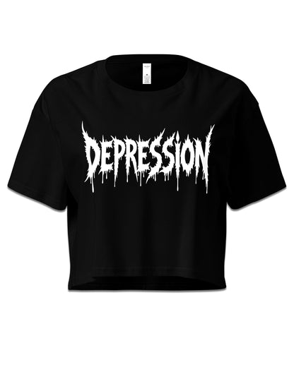 DEPRESSION Crop Top