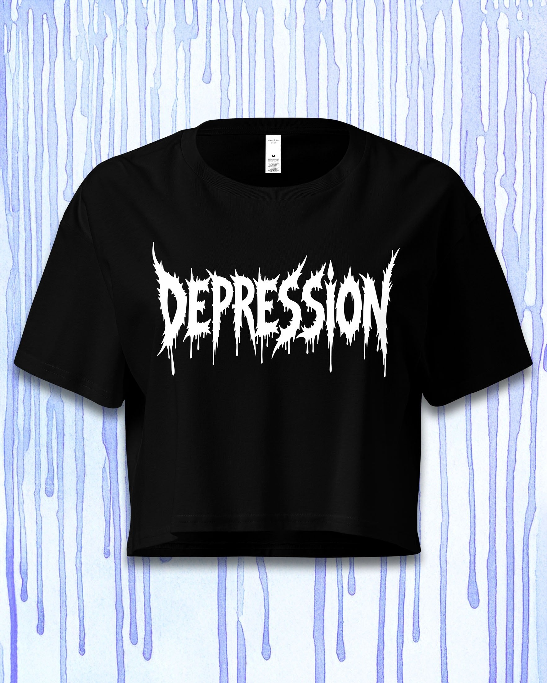 DEPRESSION Crop Top