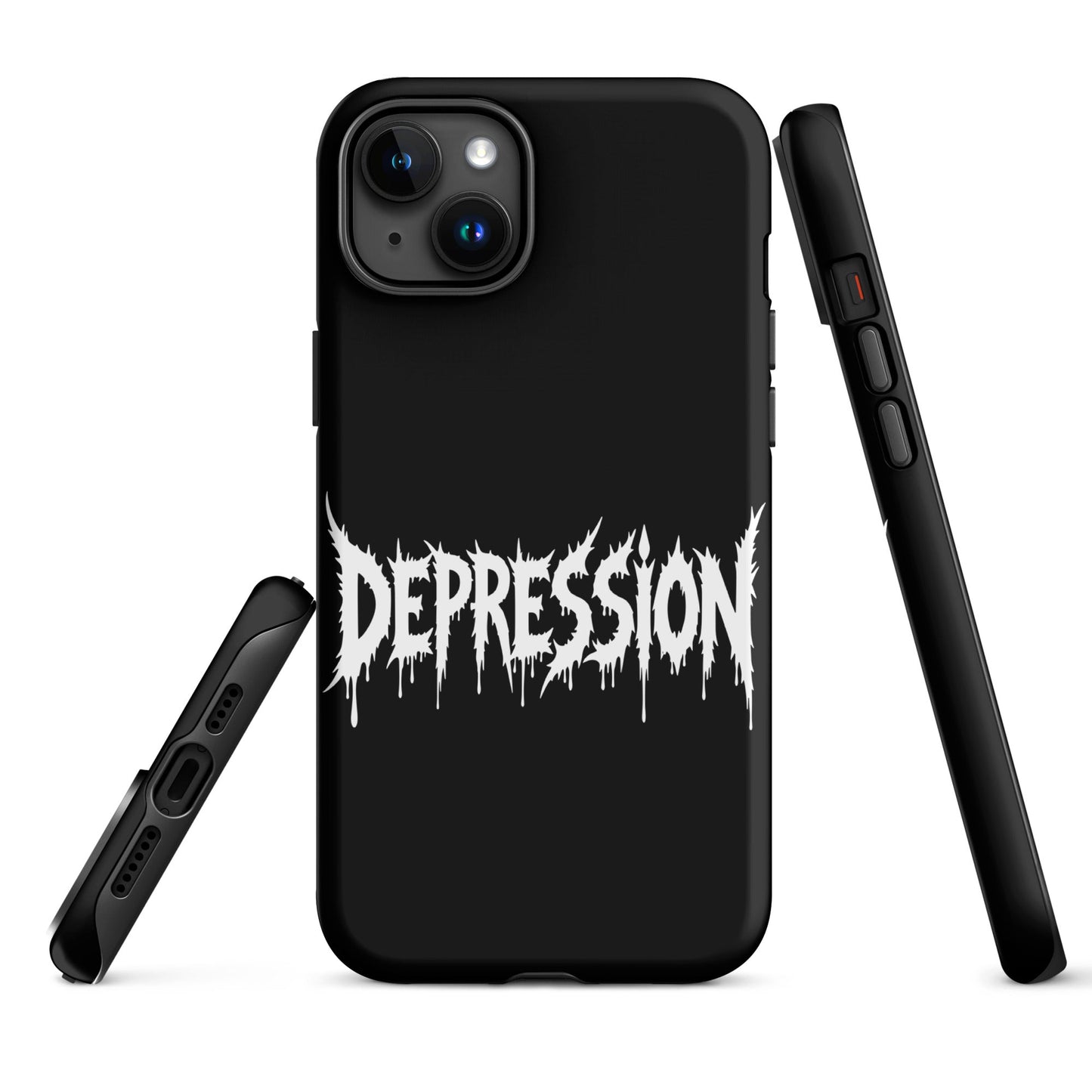 DEPRESSION Tough Phone Case for iPhone®