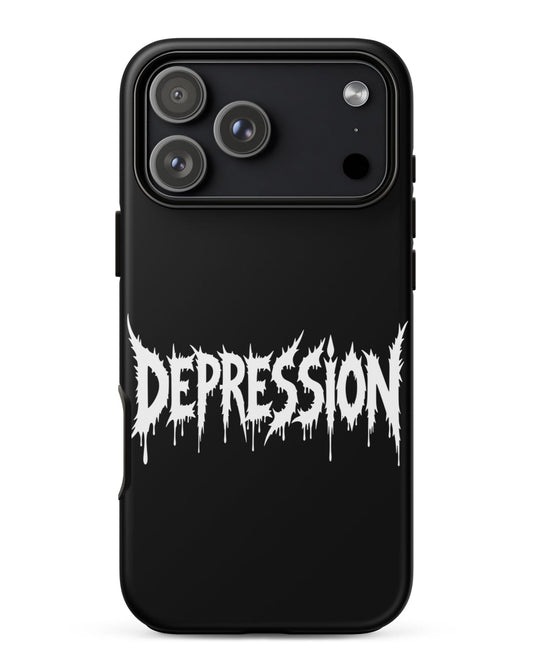 DEPRESSION Tough Phone Case for iPhone®