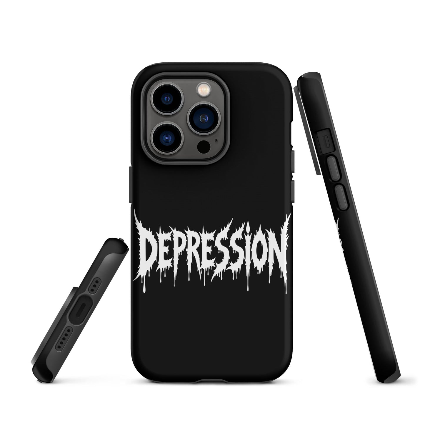 DEPRESSION Tough Phone Case for iPhone®