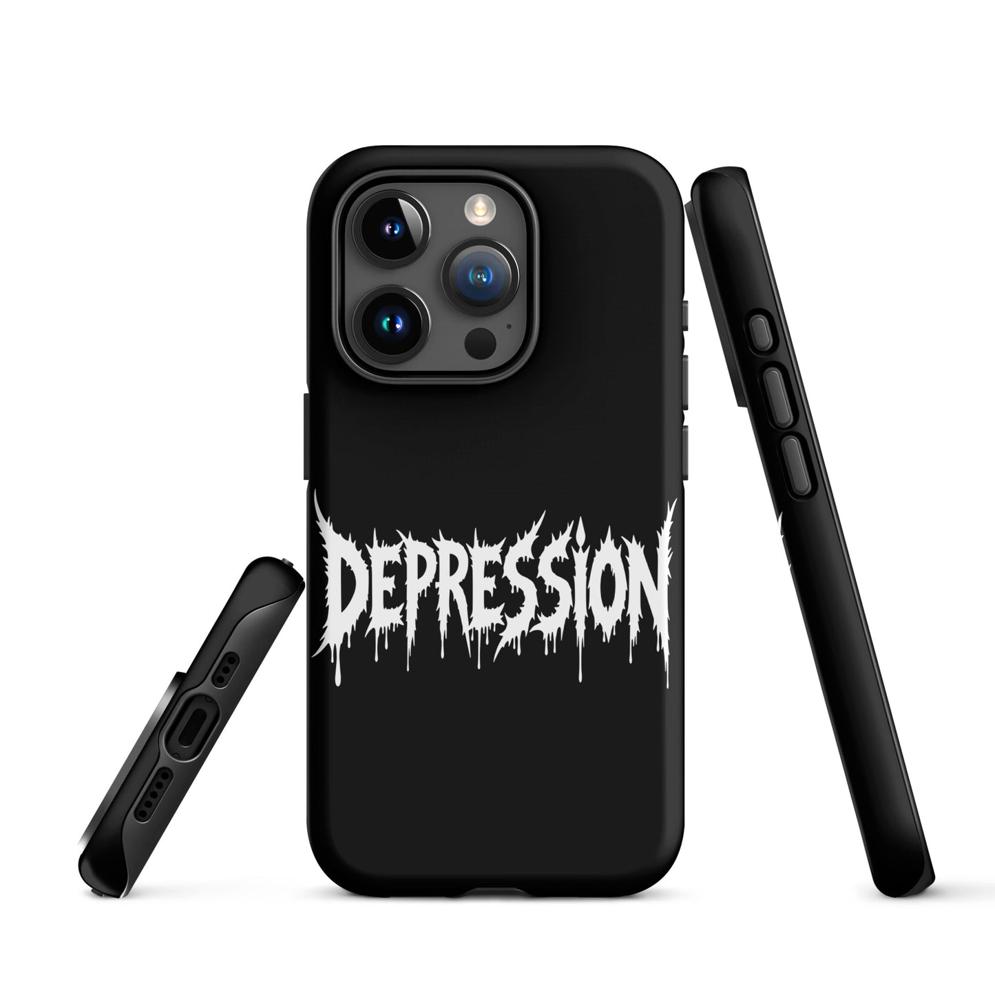 DEPRESSION Tough Phone Case for iPhone®