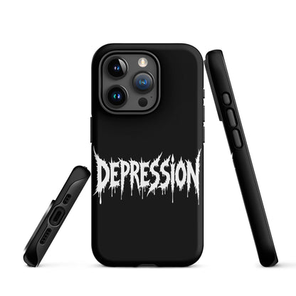 DEPRESSION Tough Phone Case for iPhone®