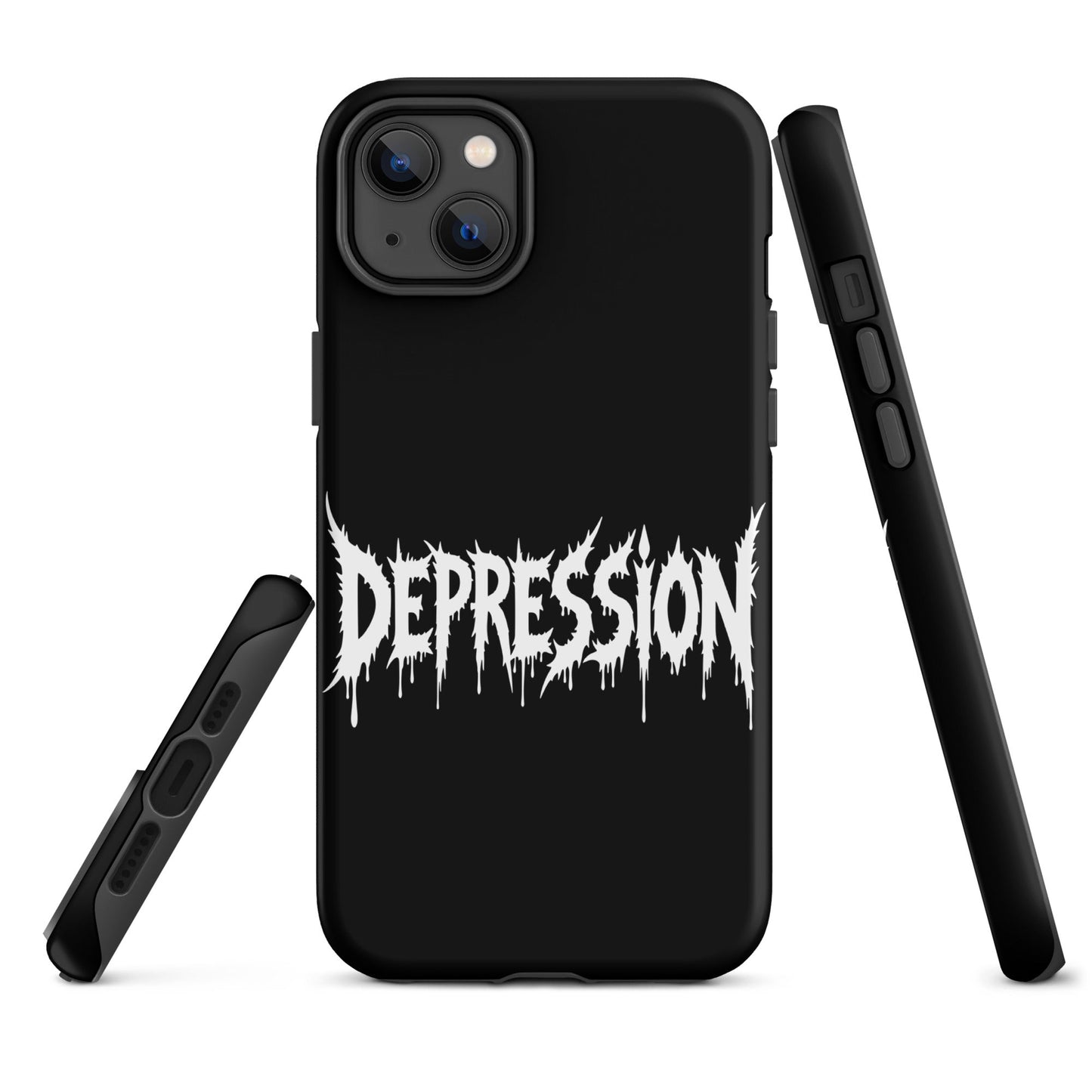 DEPRESSION Tough Phone Case for iPhone®