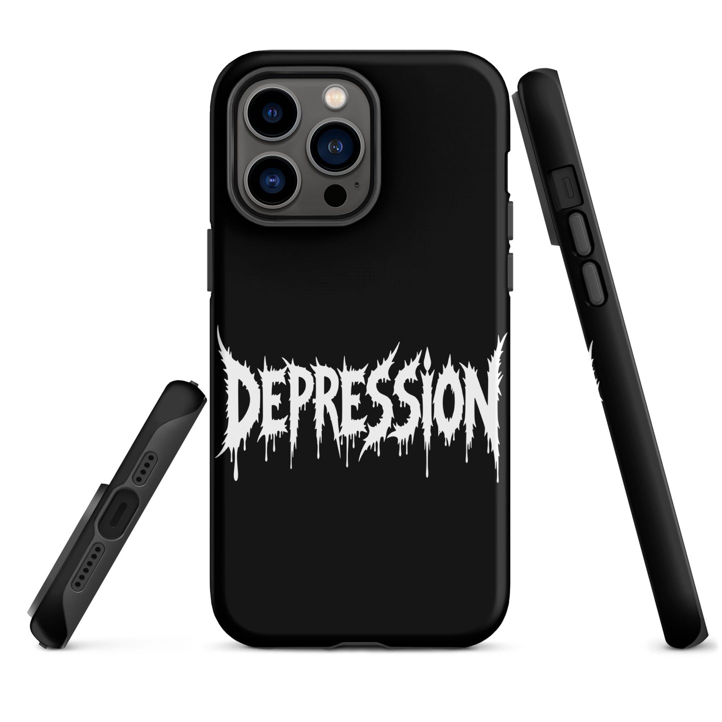 DEPRESSION Tough Phone Case for iPhone®
