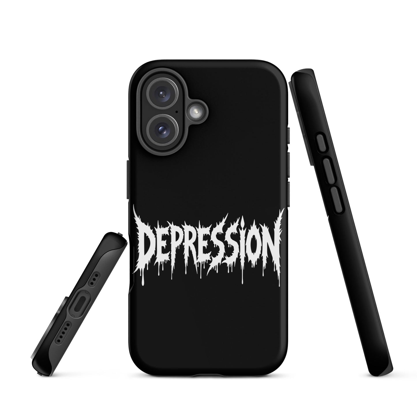 DEPRESSION Tough Phone Case for iPhone®