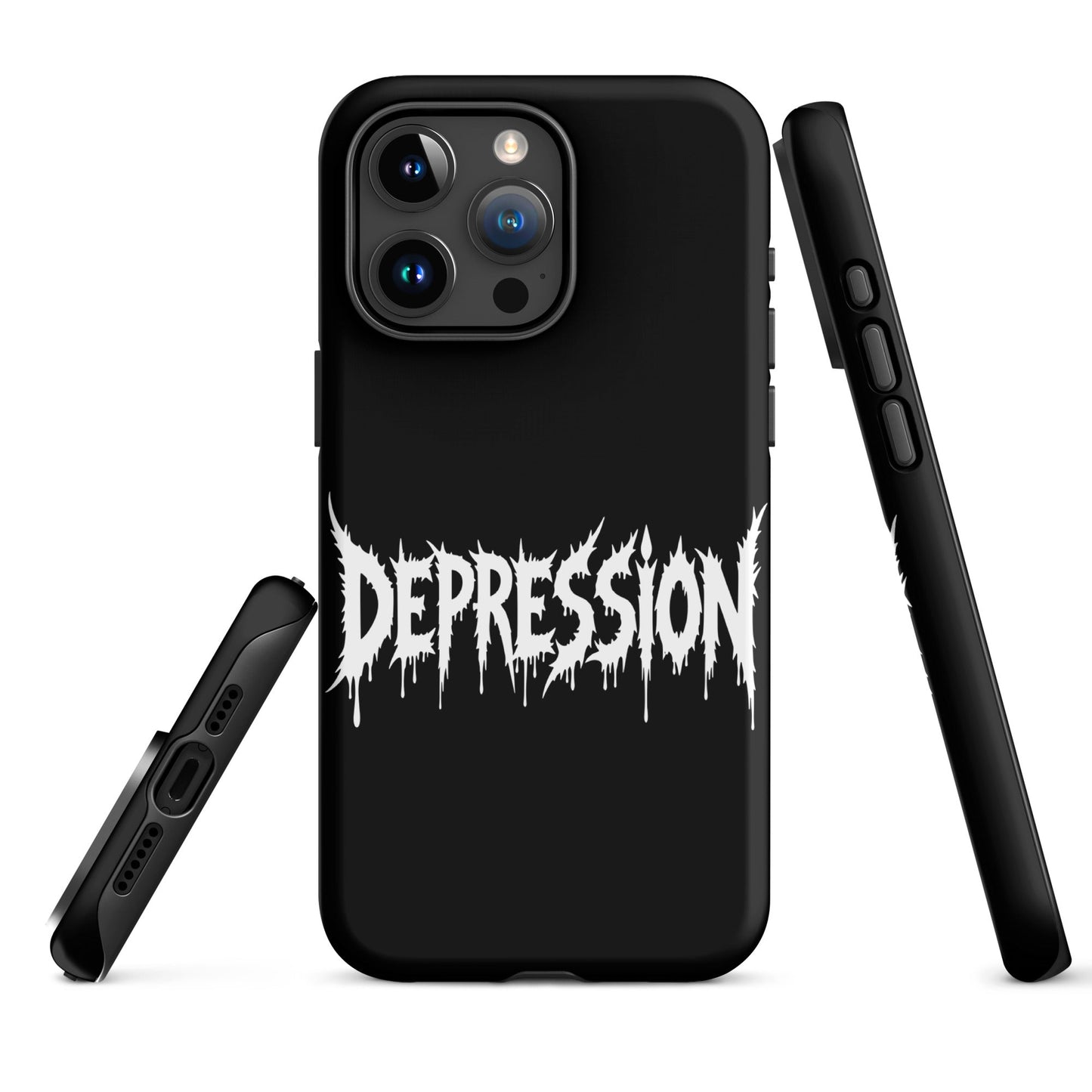 DEPRESSION Tough Phone Case for iPhone®