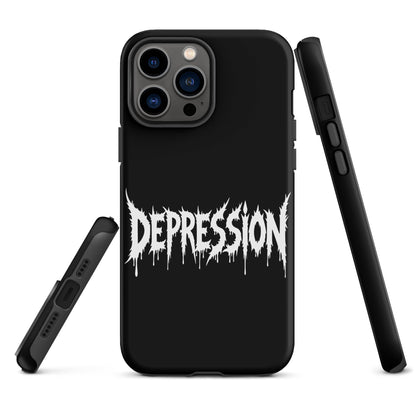 DEPRESSION Tough Phone Case for iPhone®