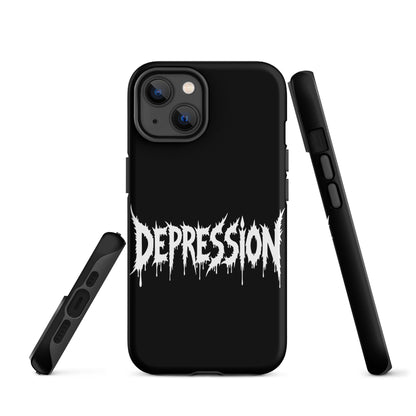 DEPRESSION Tough Phone Case for iPhone®