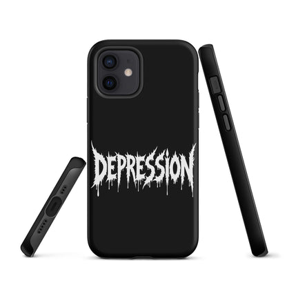DEPRESSION Tough Phone Case for iPhone®