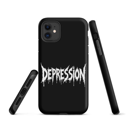 DEPRESSION Tough Phone Case for iPhone®