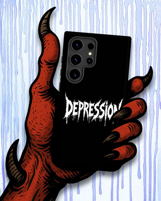 DEPRESSION Tough Phone Case for Samsung®