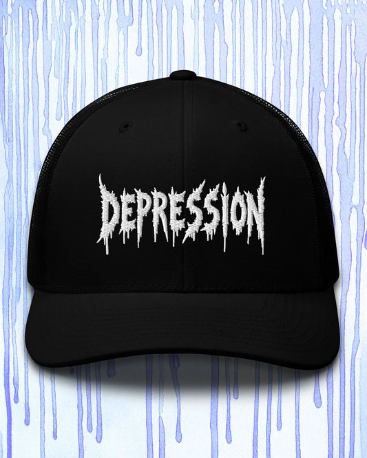 DEPRESSION Trucker Cap