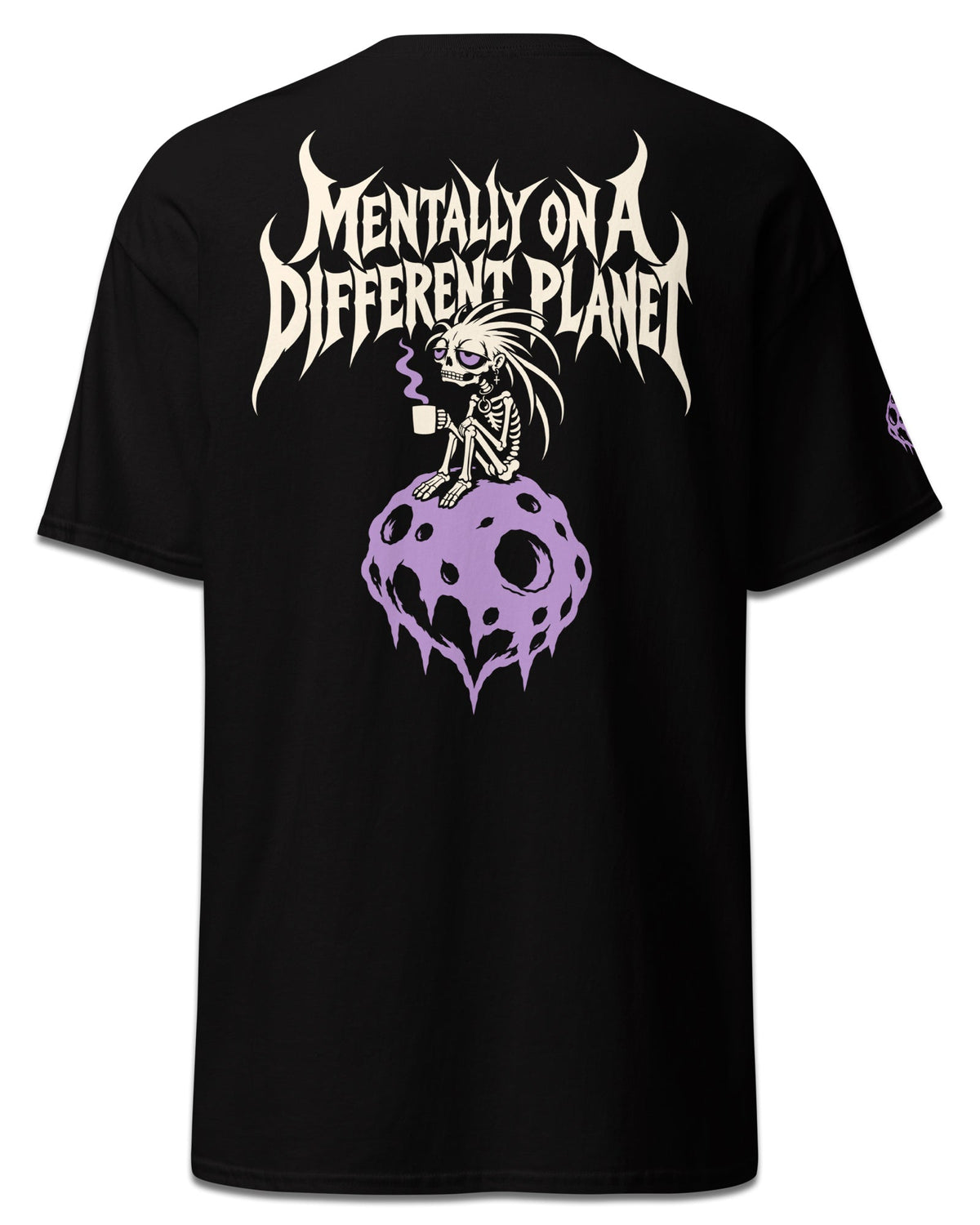 Different Planet Back Print T-Shirt