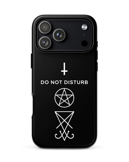 DO NOT DISTURB iPhone Tough Case
