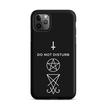 DO NOT DISTURB iPhone Tough Case