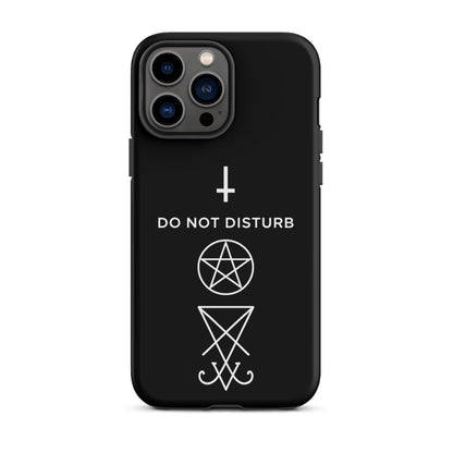 DO NOT DISTURB iPhone Tough Case