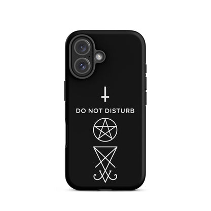 DO NOT DISTURB iPhone Tough Case