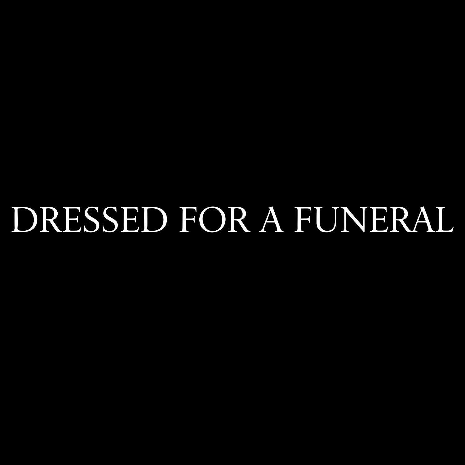 dressed for a funeral Crop Top
