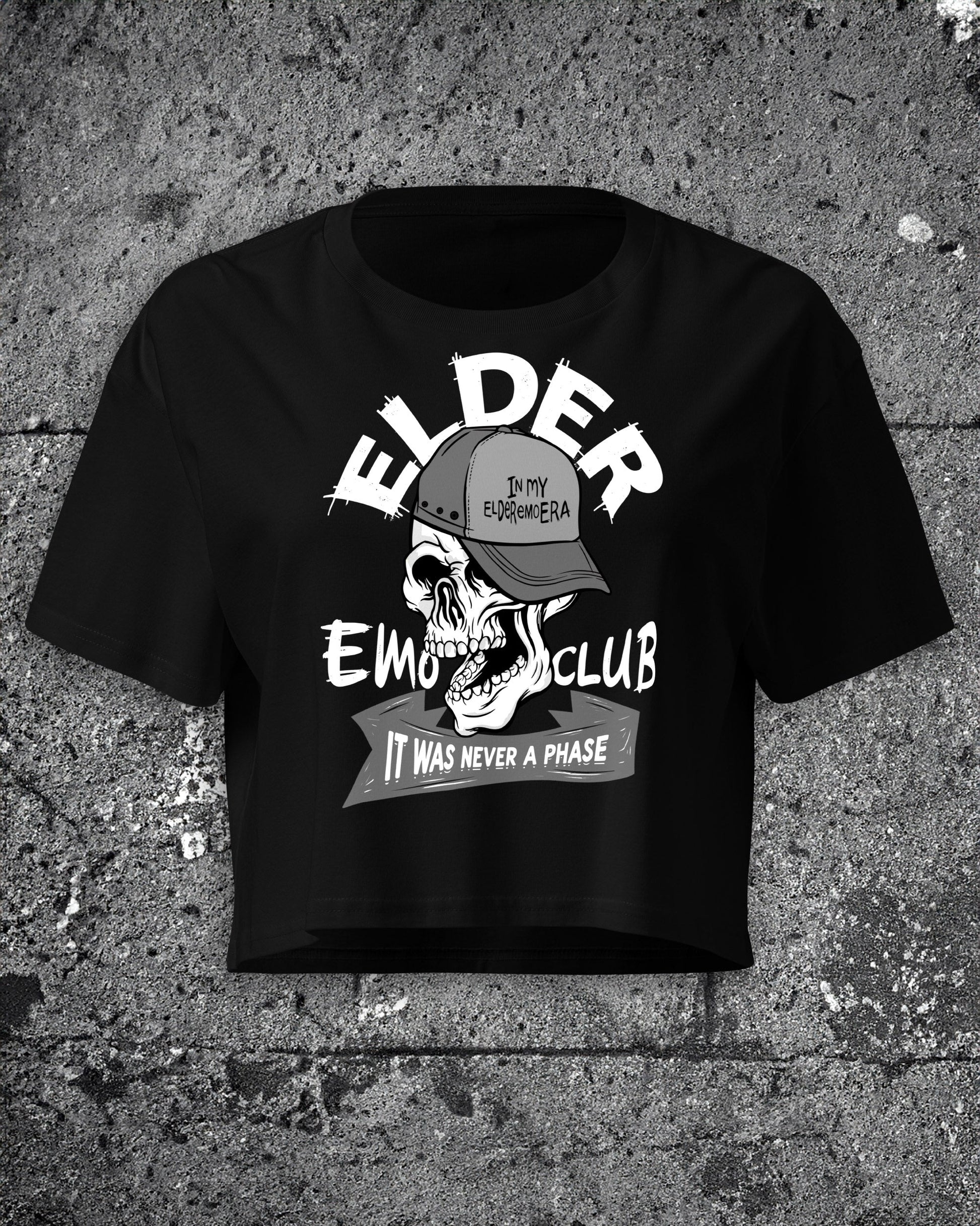 Elder Emo Club Crop Top