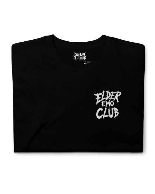 Elder Emo Club – Embroidered T-Shirt