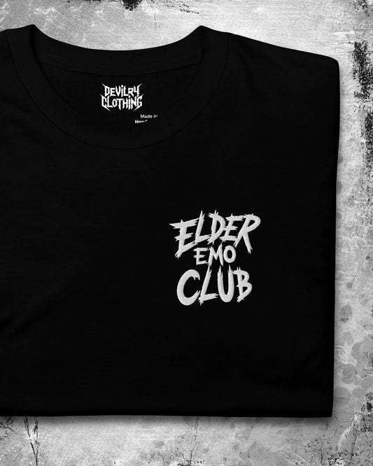 Elder Emo Club – Embroidered T-Shirt