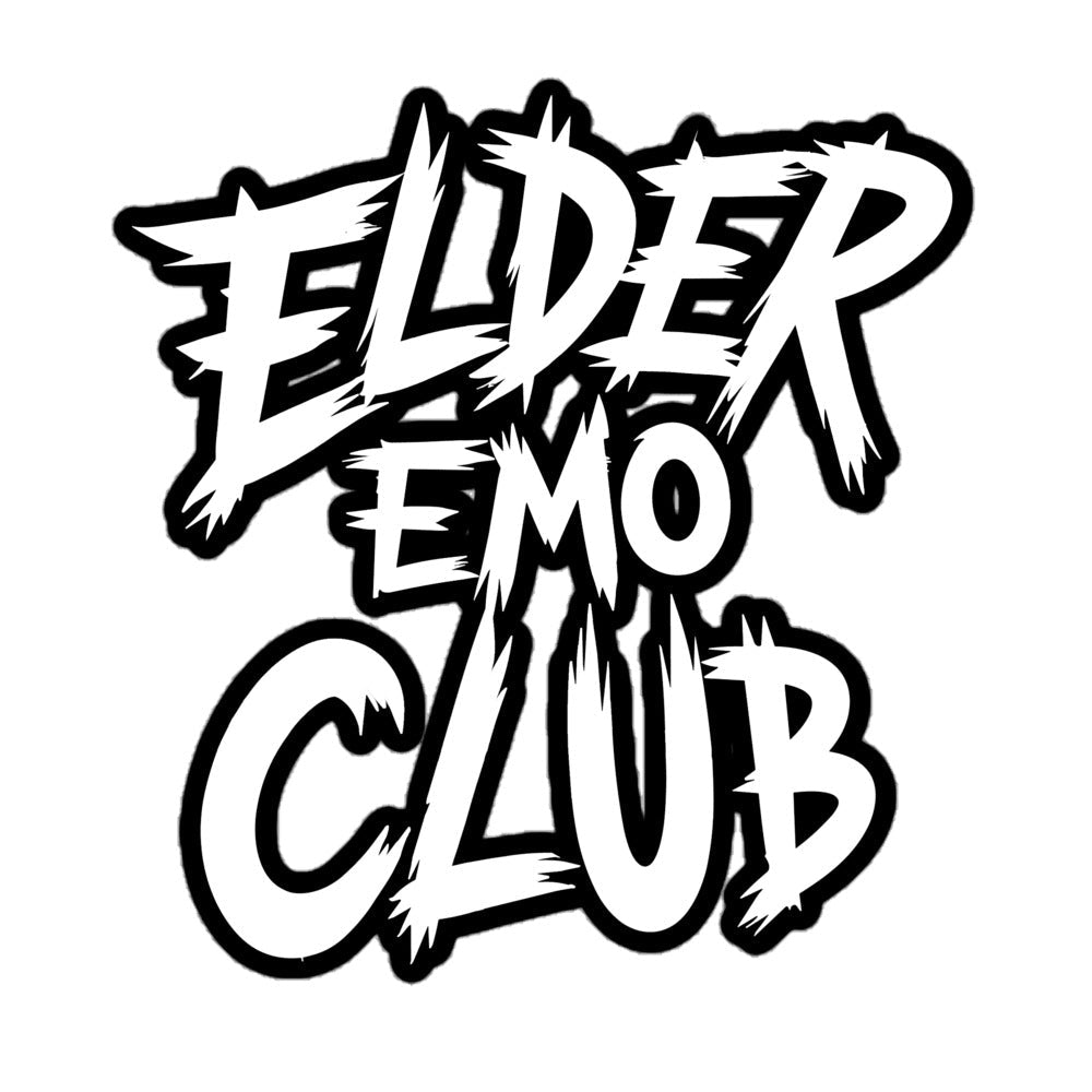 Elder Emo Club Sticker