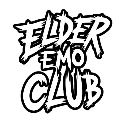Elder Emo Club Sticker