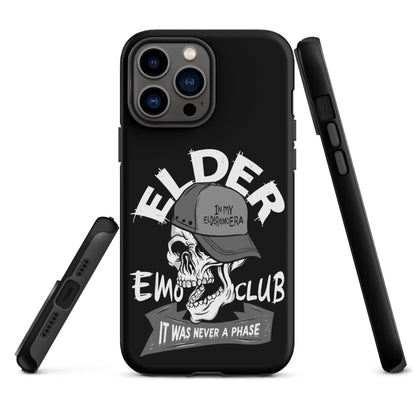 Elder Emo Club Tough iPhone Case