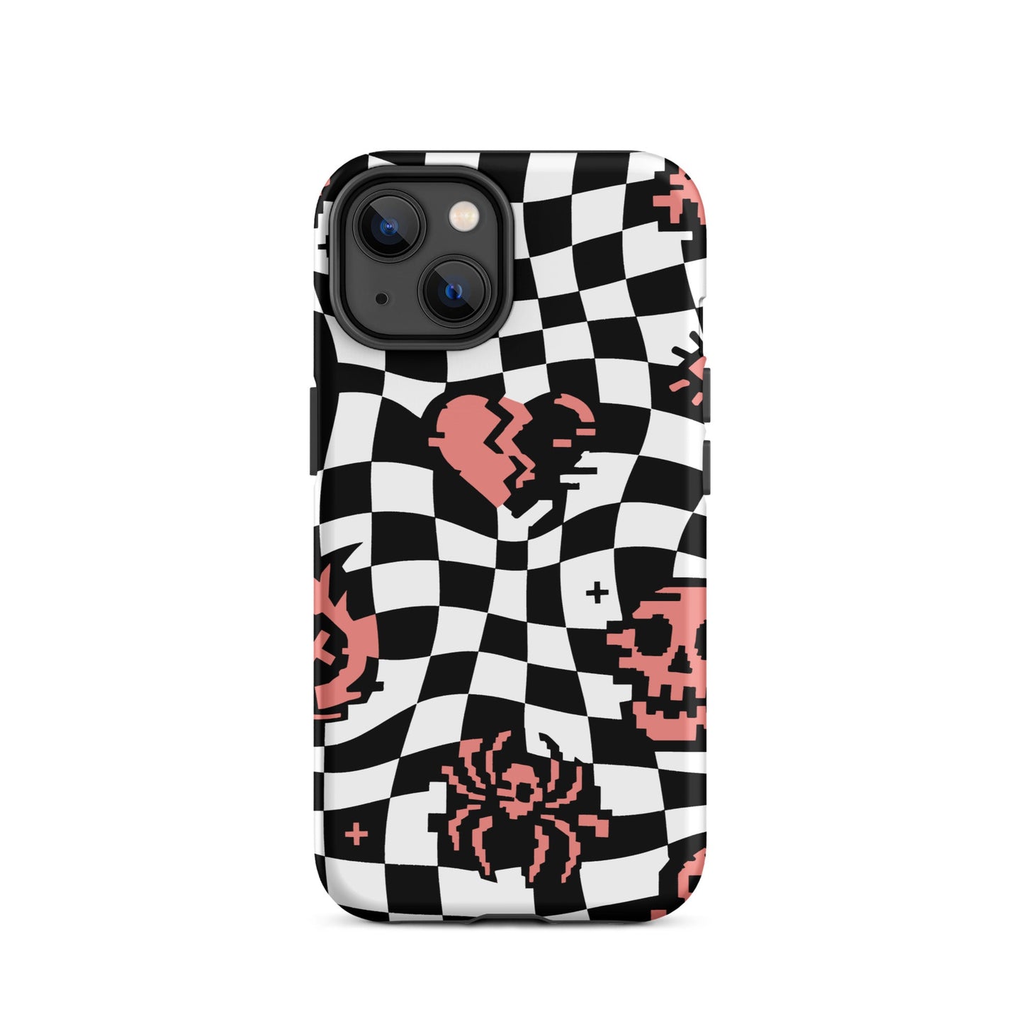 Emo Checkerboard iPhone Tough Case