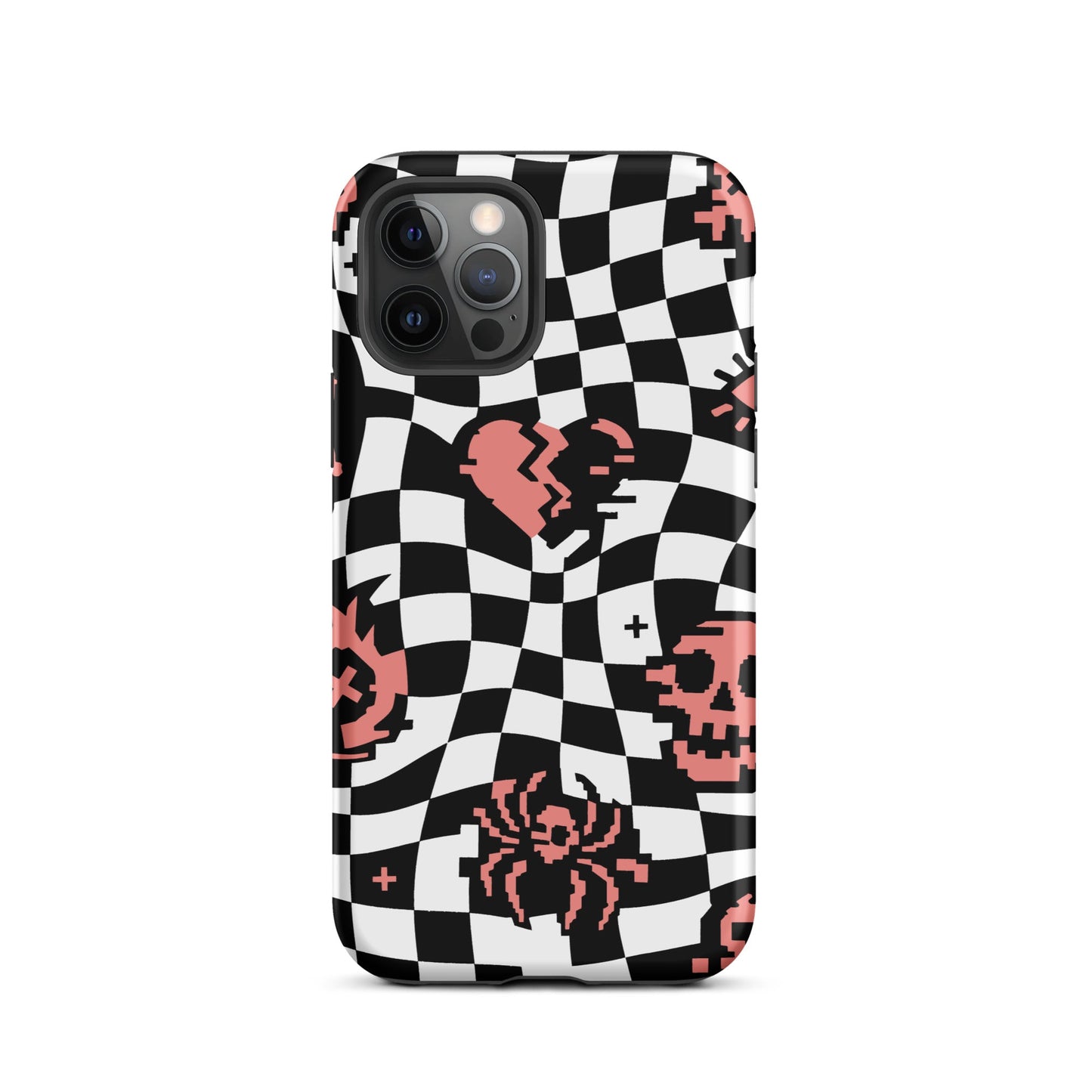 Emo Checkerboard iPhone Tough Case