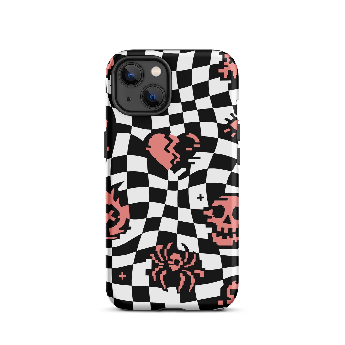 Emo Checkerboard iPhone Tough Case