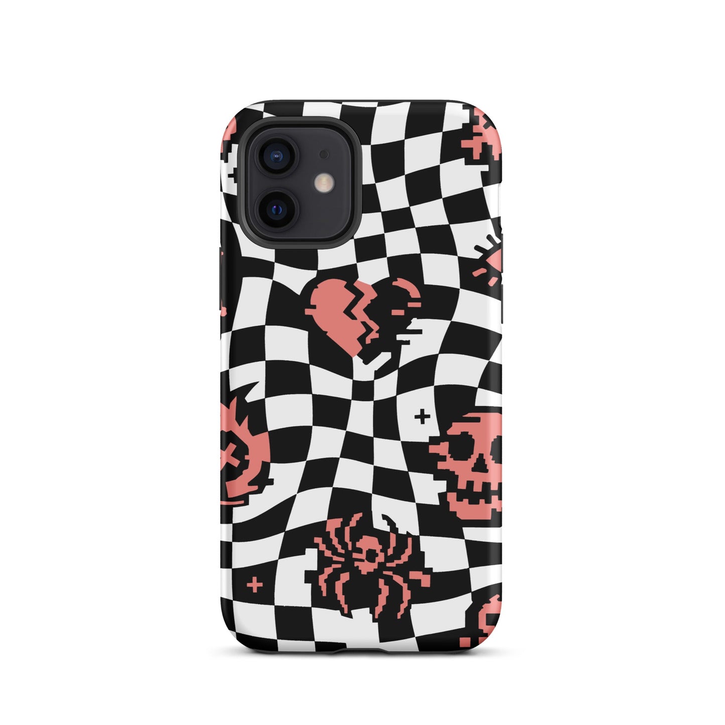 Emo Checkerboard iPhone Tough Case