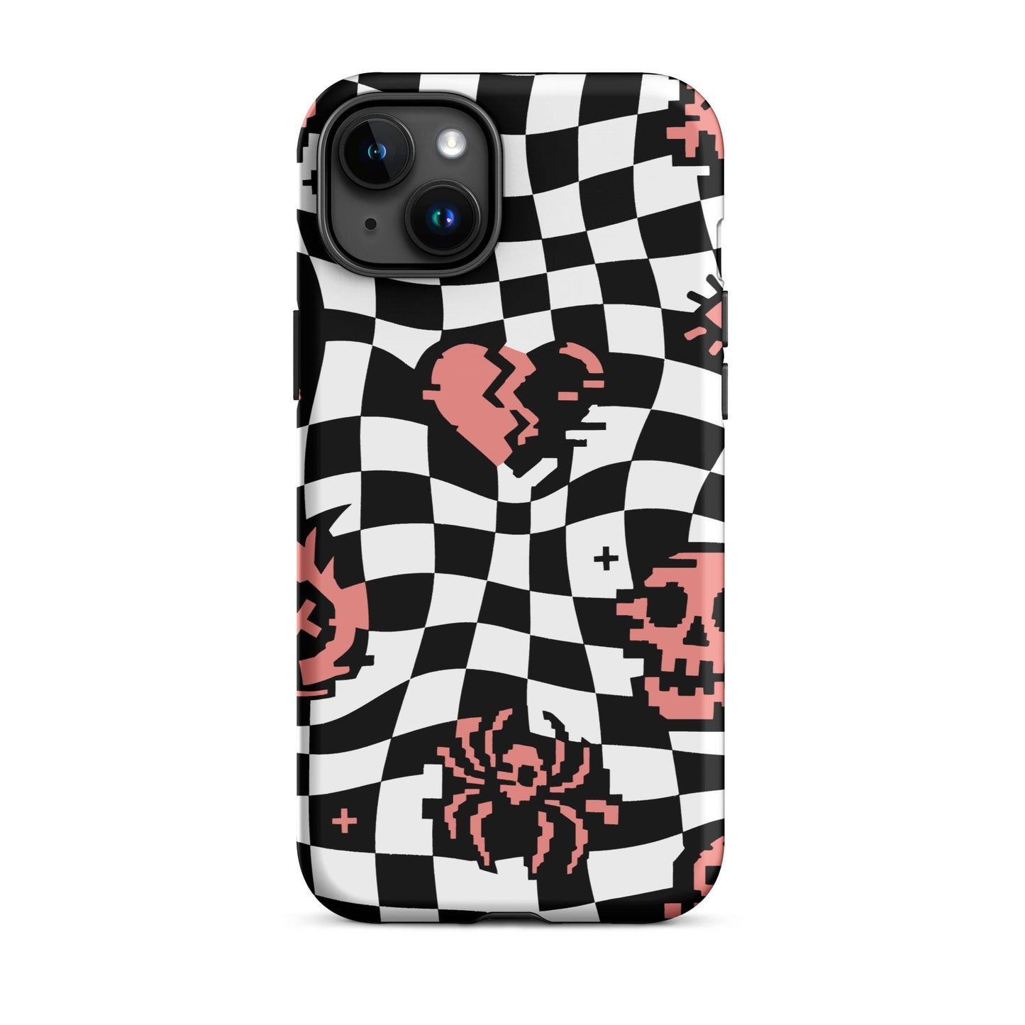 Emo Checkerboard iPhone Tough Case