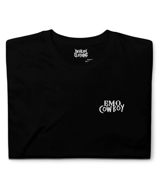 Emo Cowboy – Embroidered T-Shirt