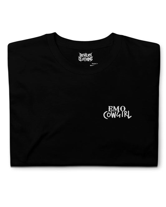 Emo Cowgirl – Embroidered T-Shirt