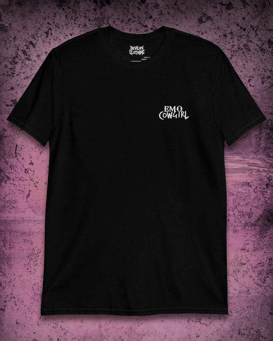 Emo Cowgirl – Embroidered T-Shirt