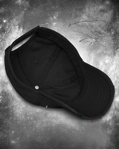 EMO DADDY Distressed Dad Hat