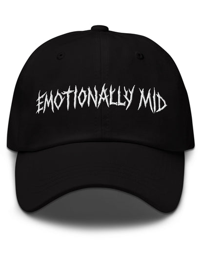 EMOTIONALLY MID Dad hat