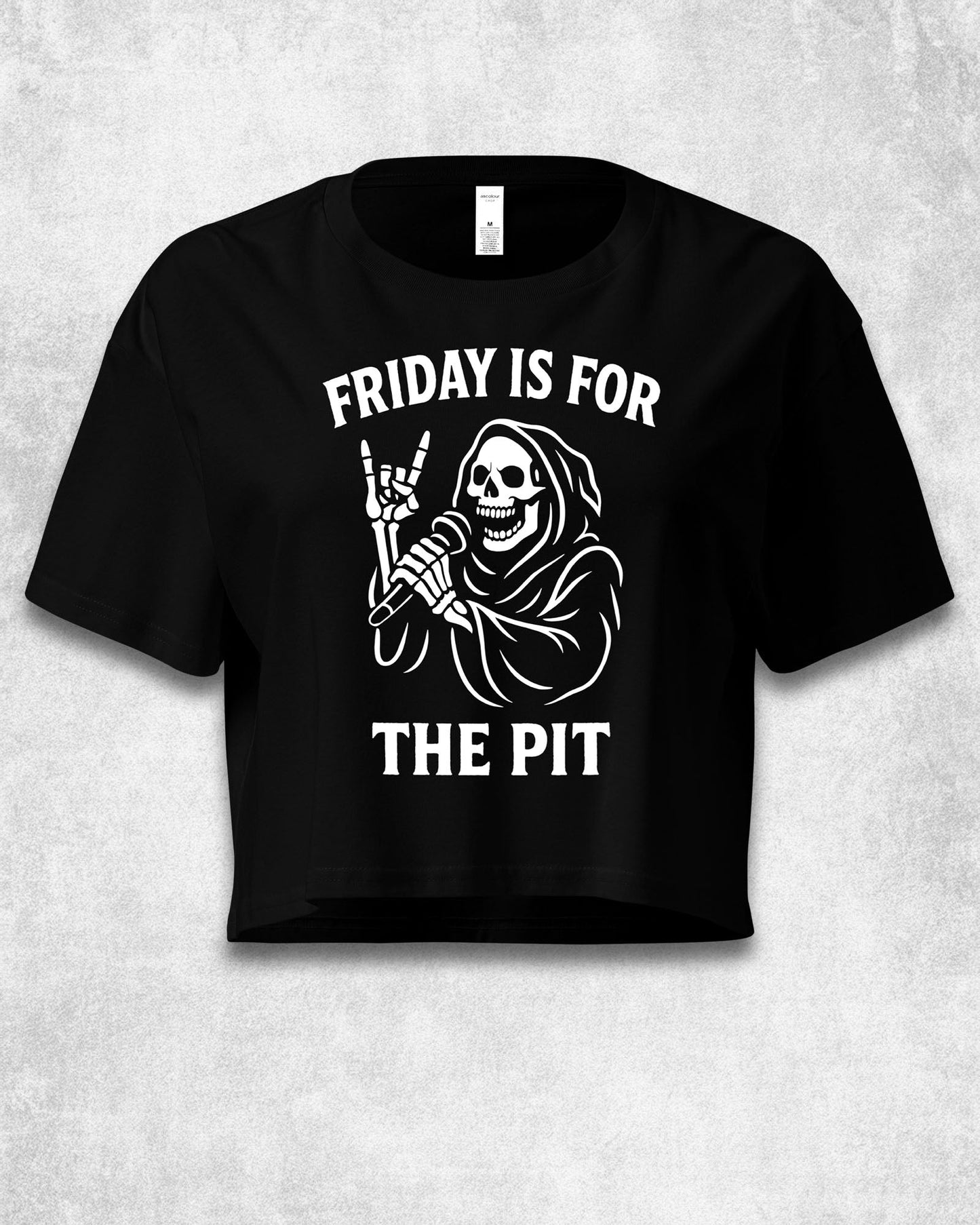 Friday is for the PIT Crop Top