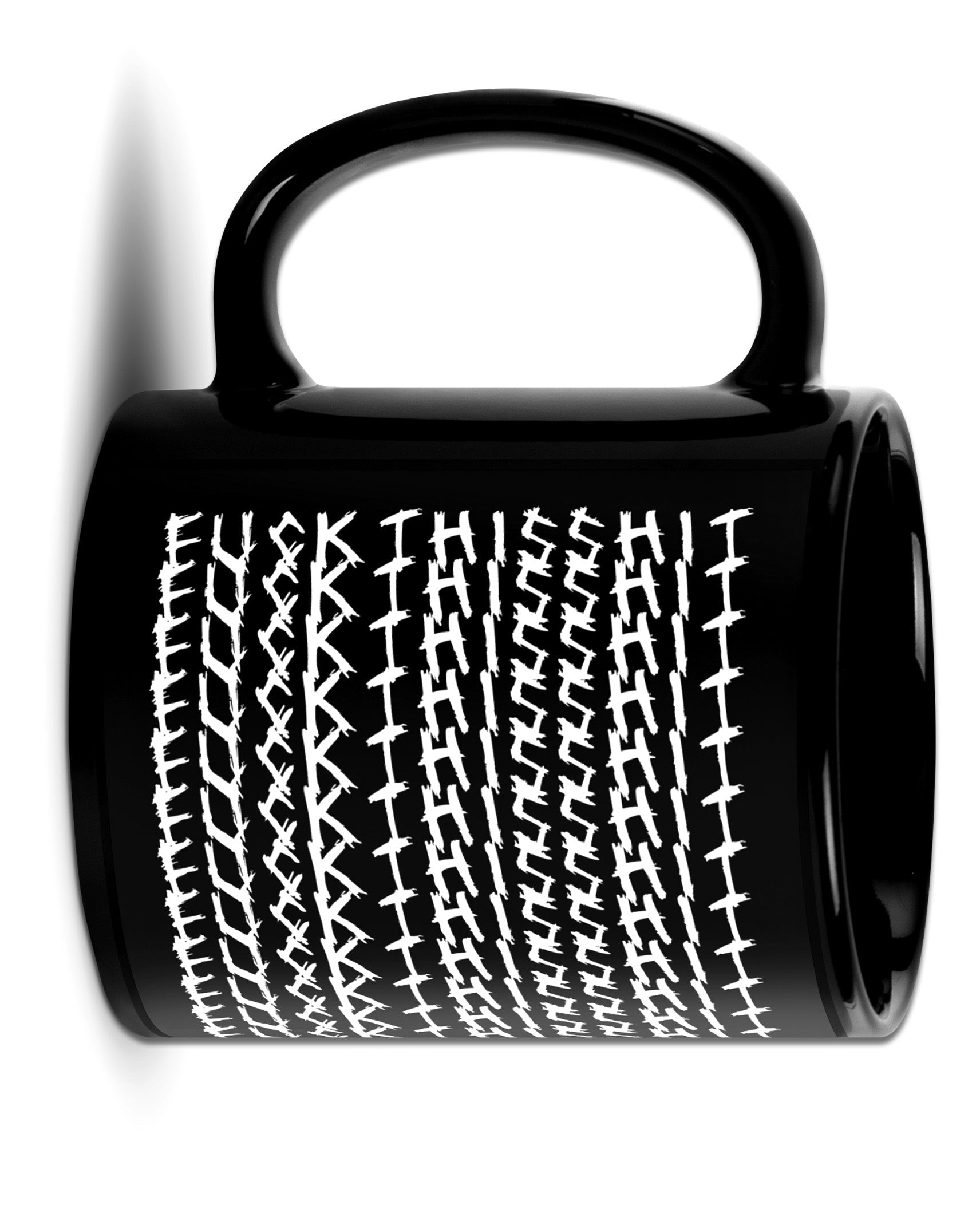 Fuck This Shit Black Mug