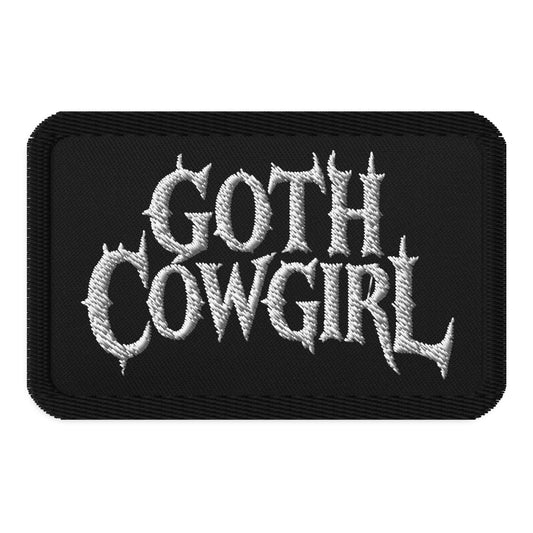 Goth Cowgirl Patch