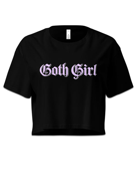GOTH GIRL Crop Top