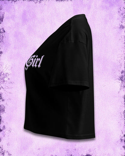 GOTH GIRL Crop Top