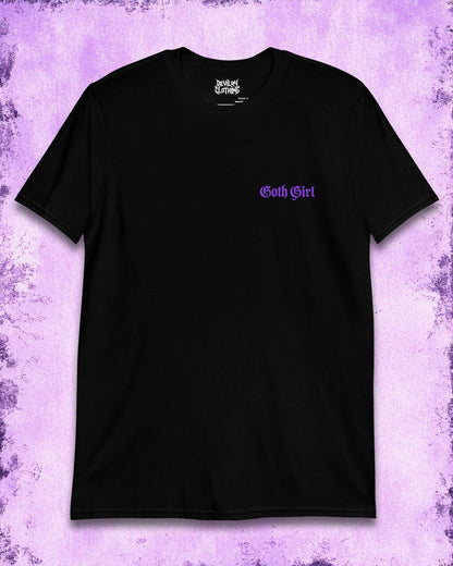 GOTH GIRL Embroidered T-Shirt