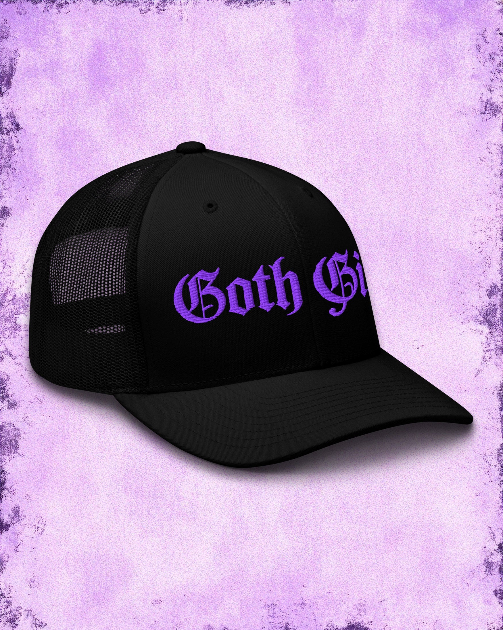 Goth Girl Trucker Cap
