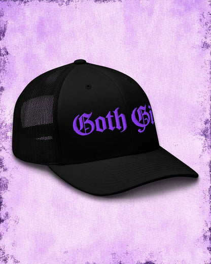 Goth Girl Trucker Cap