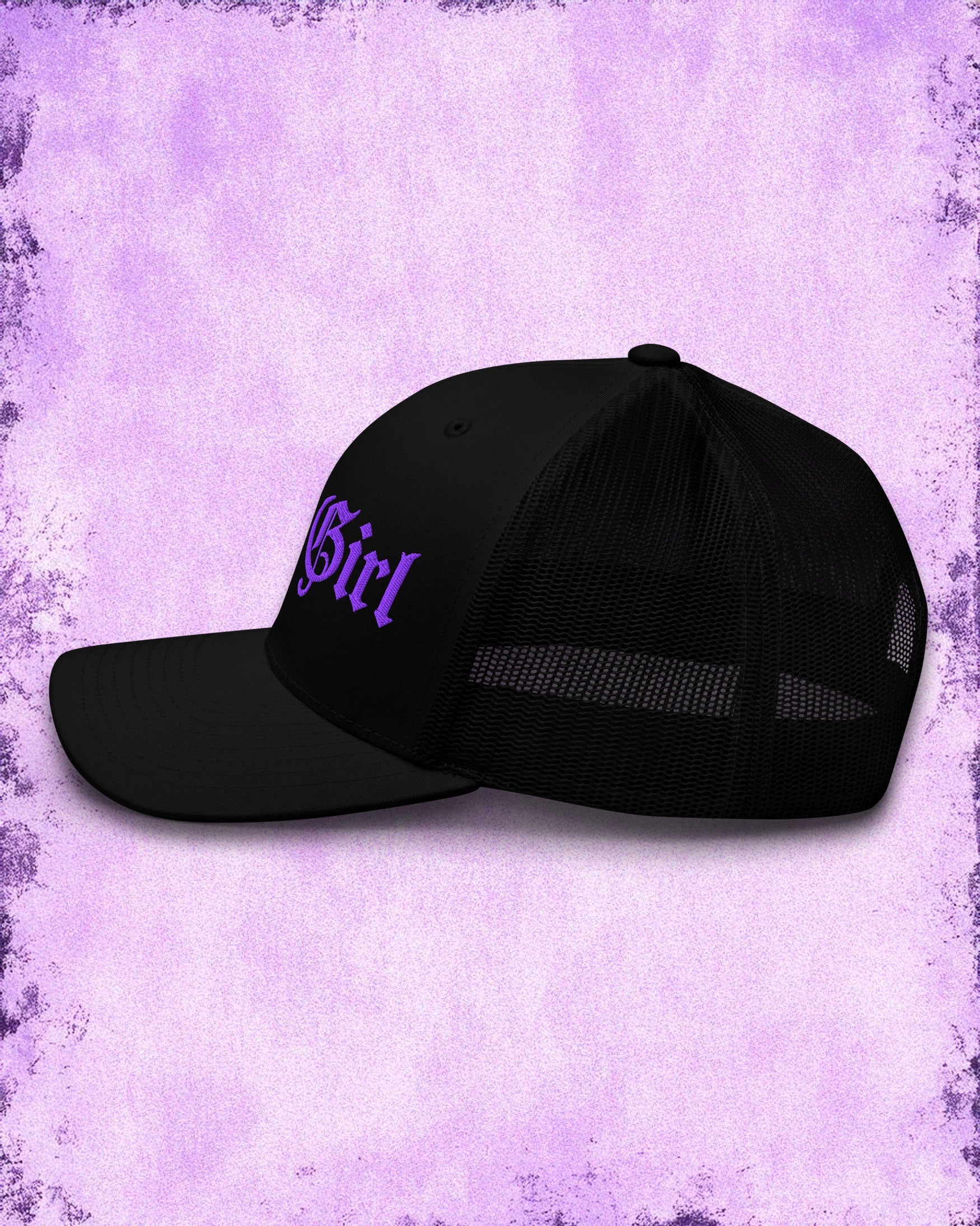 Goth Girl Trucker Cap